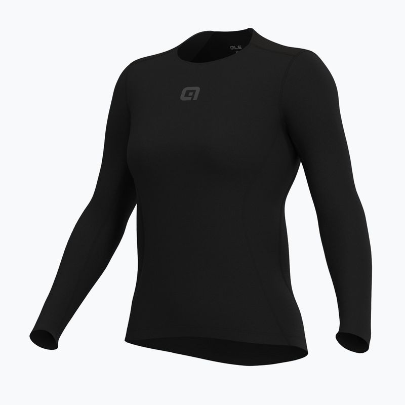 Dámske cyklistické tričko Alé Merino LS nero/black 8