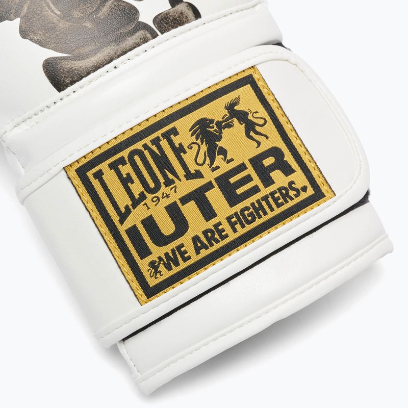 Boxerské rukavice LEONE 1947 Leone X Iuter white 8