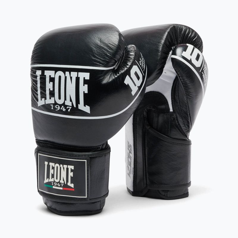 Boxerské rukavice LEONE 1947 Shock Pro GN057 black 2