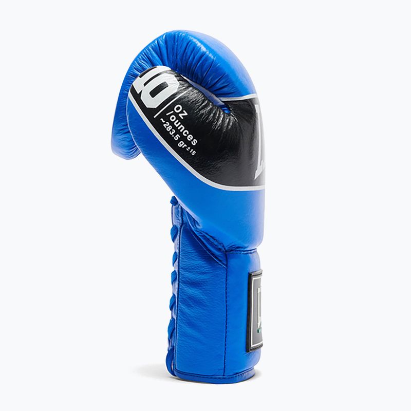 Boxerské rukavice LEONE 1947 Shock Pro blue/black/white 4