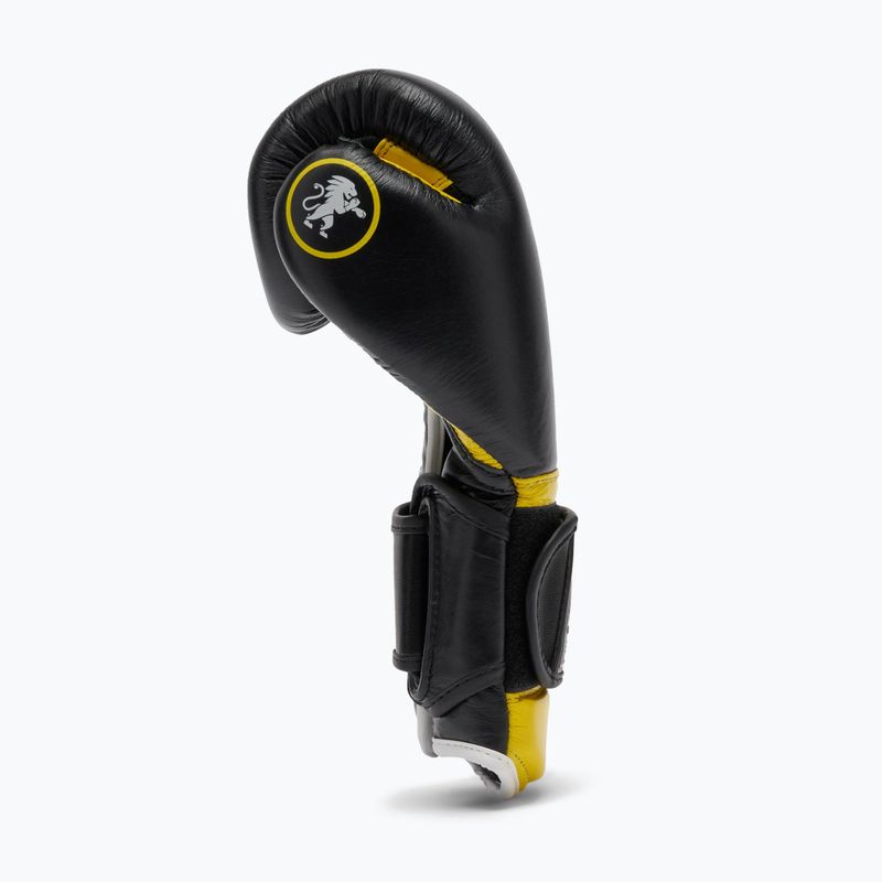 Boxerské rukavice LEONE 1947 Professional 2 giallo/yellow 5