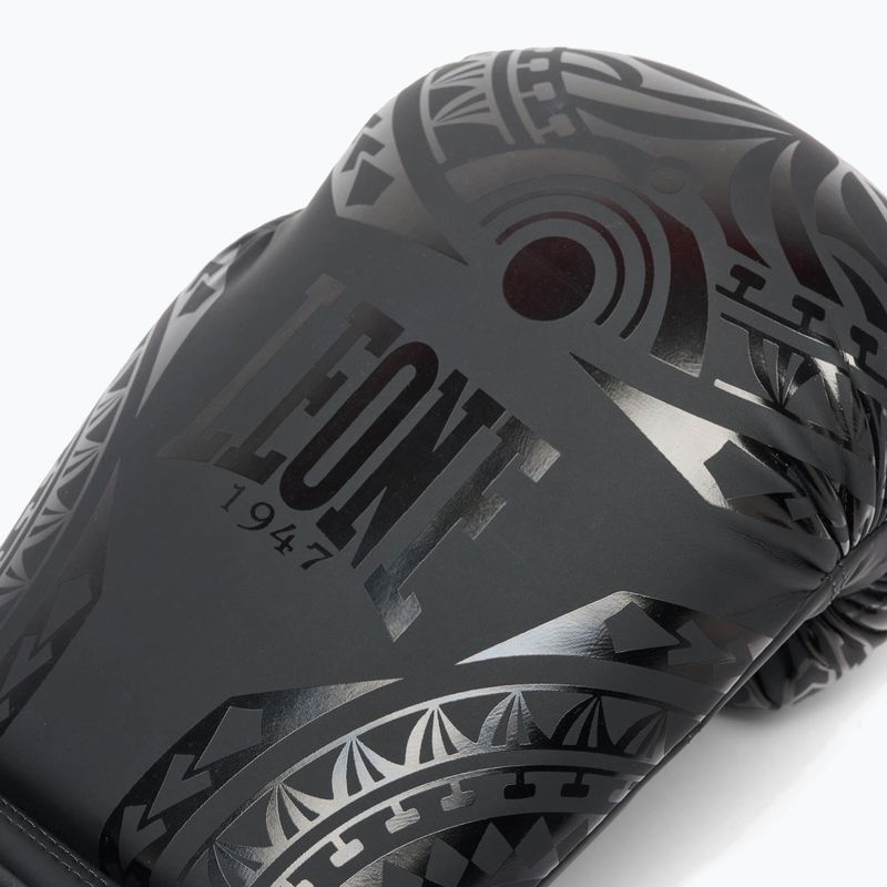 Boxerské rukavice LEONE 1947 Haka black 6