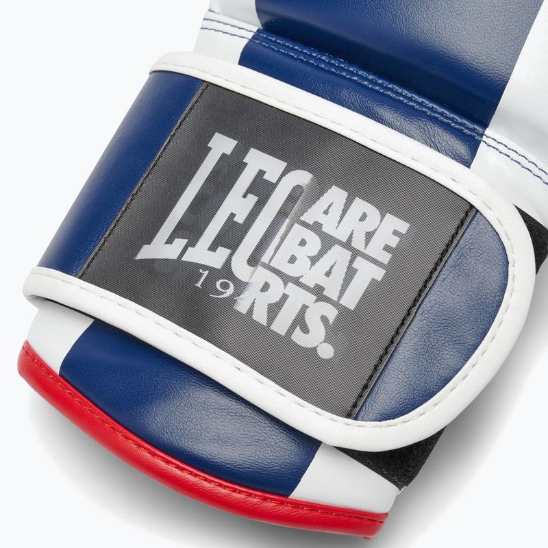 Boxerské rukavice LEONE 1947 Color Block black/blue 6