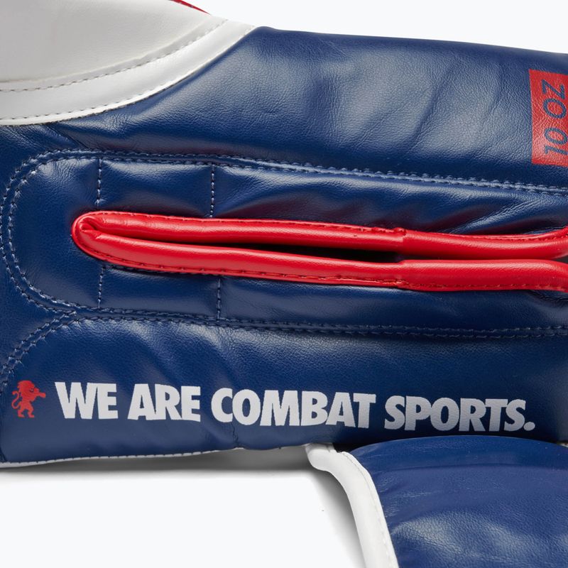 Boxerské rukavice LEONE 1947 Color Block black/blue 7