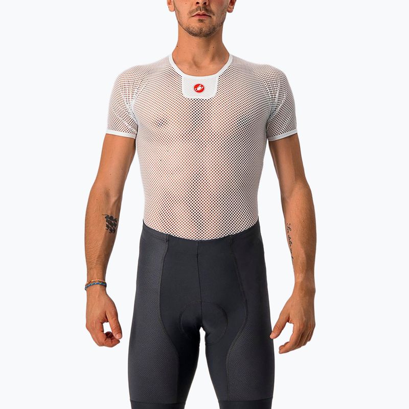 Pánske cyklistické funkčné tielko Castelli Core Mesh 3 white