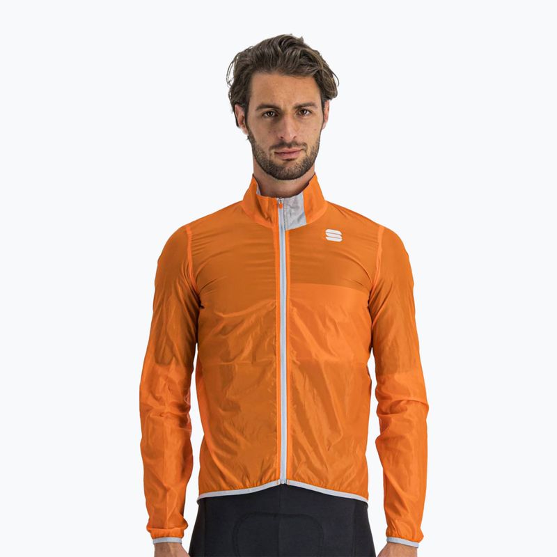 Pánska cyklistická bunda Sportful Hot Pack Easylight oranžová 1102026.850 5