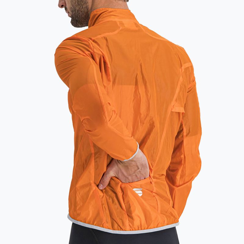 Pánska cyklistická bunda Sportful Hot Pack Easylight oranžová 1102026.850 8