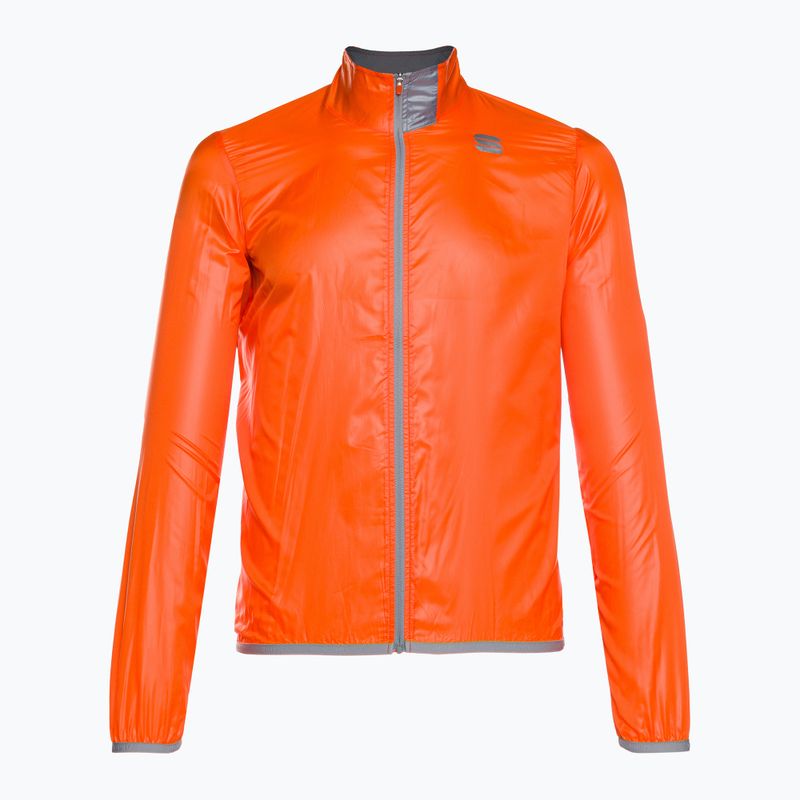 Pánska cyklistická bunda Sportful Hot Pack Easylight oranžová 1102026.850