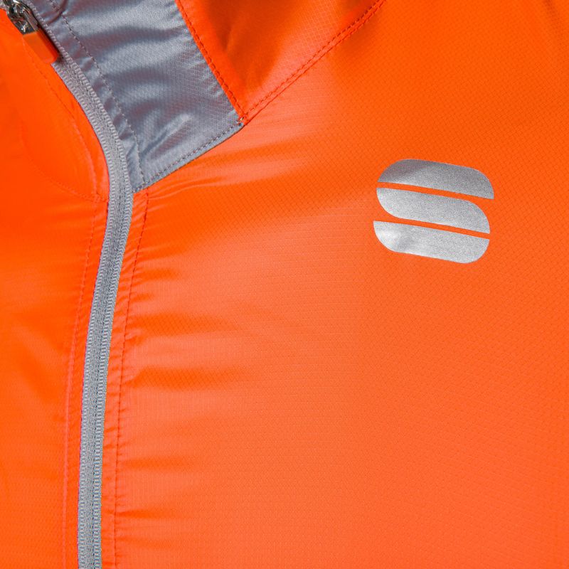 Pánska cyklistická bunda Sportful Hot Pack Easylight oranžová 1102026.850 3