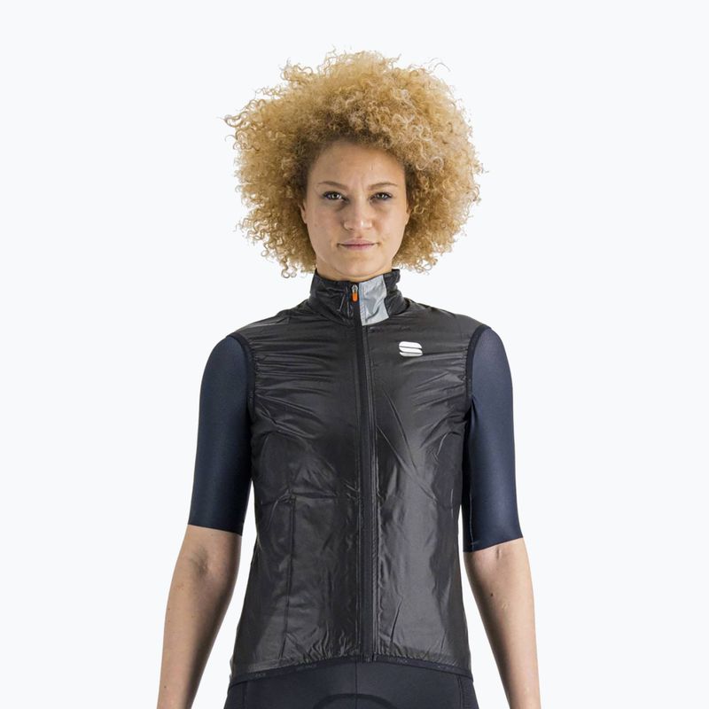Dámska cyklistická vesta Sportful Hot Pack Easylight black 1102029.002