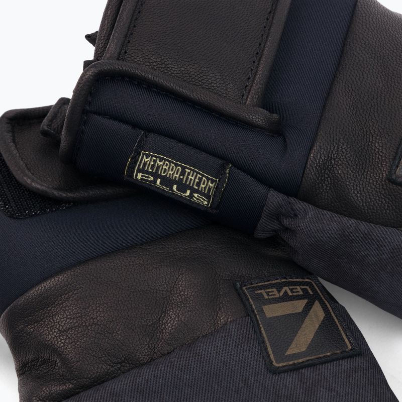 Pánske snowboardové rukavice Level Rover black 2220 4