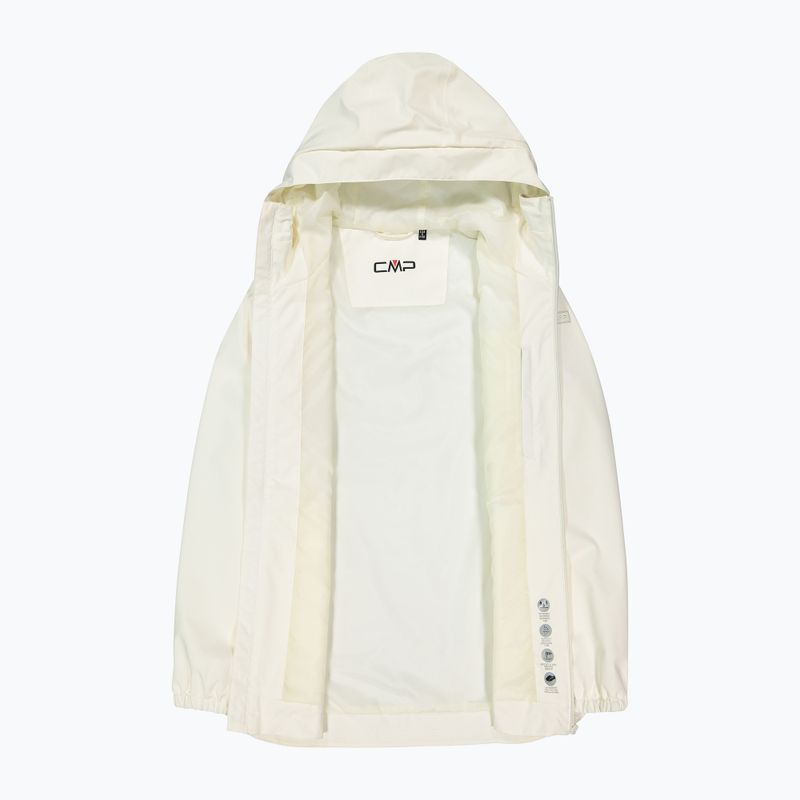 Dámska nepremokavá bunda CMP 35Z5286 Fix Hood off white 3