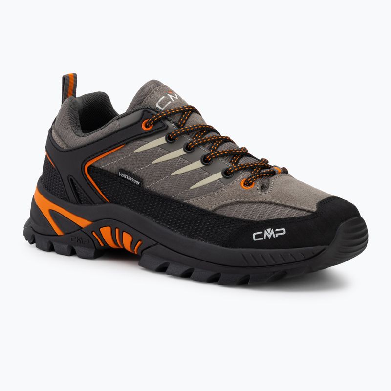 Pánske trekingové topánky CMP Rigel 2.0 Low Waterproof deserto/flame