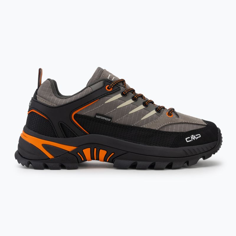 Pánske trekingové topánky CMP Rigel 2.0 Low Waterproof deserto/flame 2