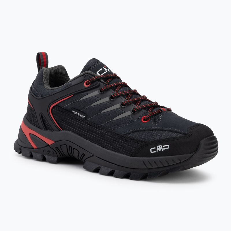 Pánske trekingové topánky CMP Rigel 2.0 Low Waterproof titanio/ferrari