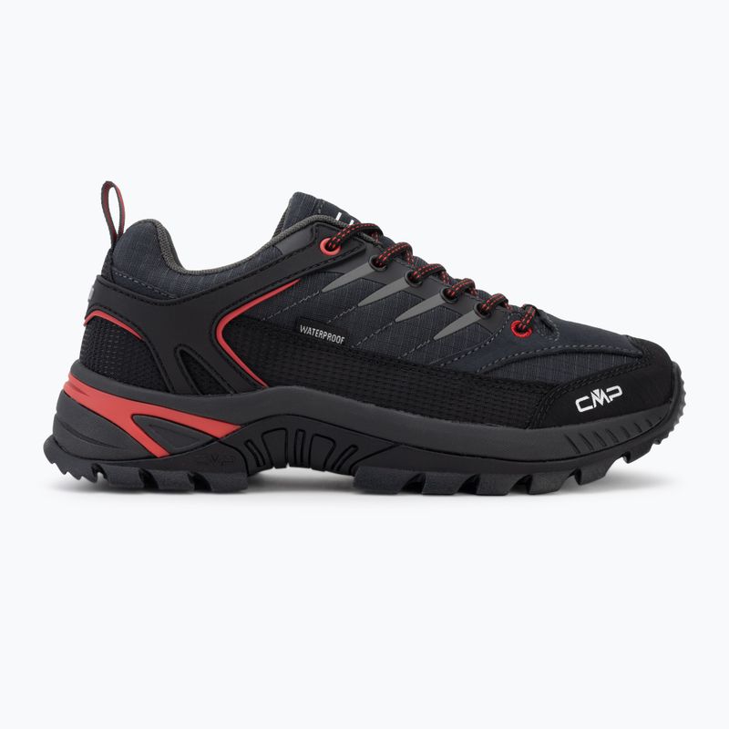 Pánske trekingové topánky CMP Rigel 2.0 Low Waterproof titanio/ferrari 2