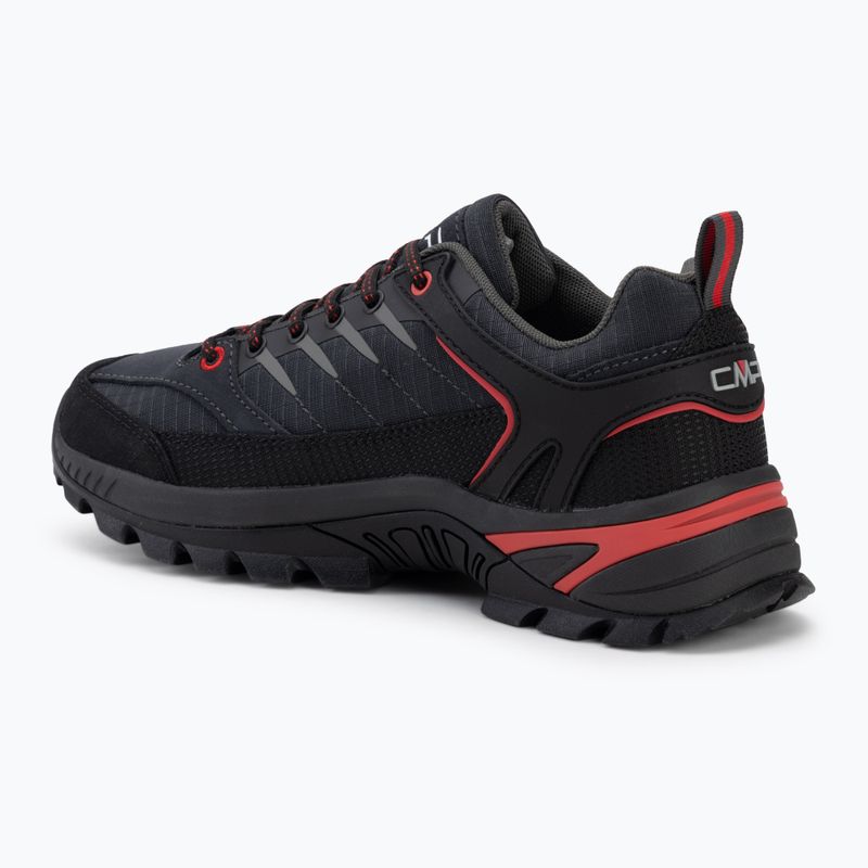 Pánske trekingové topánky CMP Rigel 2.0 Low Waterproof titanio/ferrari 3