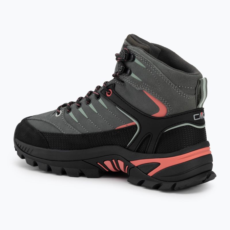 Dámske trekingové topánky CMP Rigel 2.0 Mid Waterproof avocado/coral 3