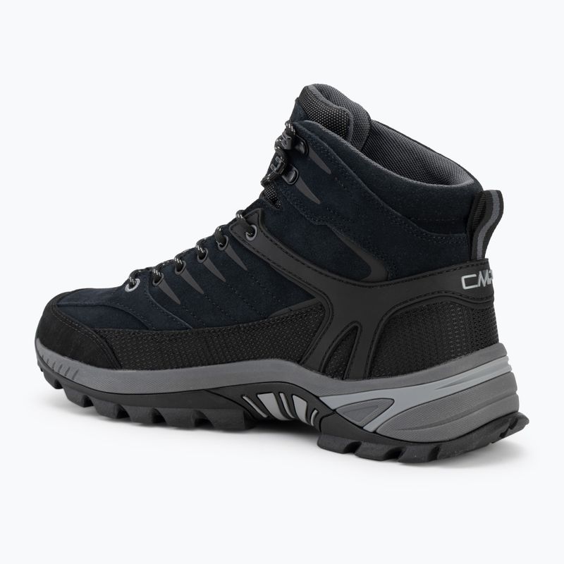 Pánska trekingová obuv CMP Rigel 2.0 Mid Waterproof black/grey 3