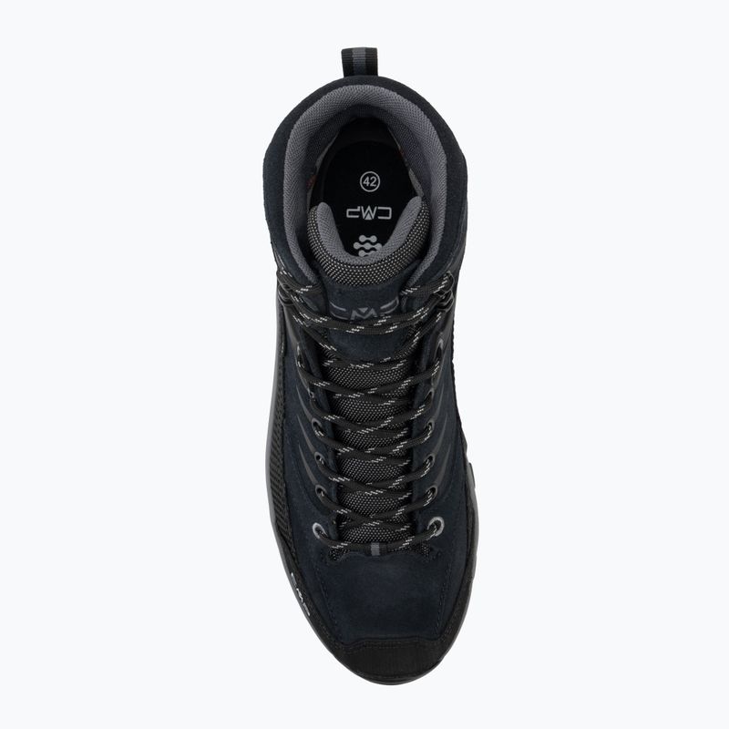 Pánska trekingová obuv CMP Rigel 2.0 Mid Waterproof black/grey 5