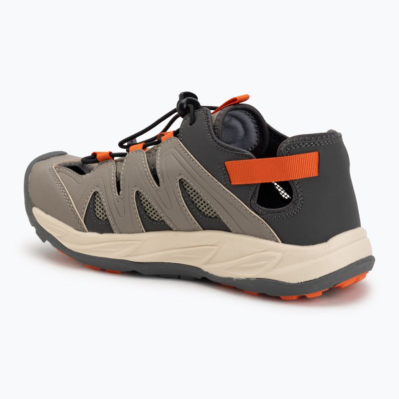 Pánske sandále CMP Trekkor grey/corda/orange 3