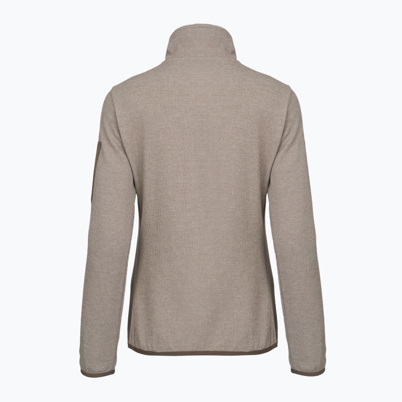 Dámska mikina CMP 34H6386 toffee/cream 2