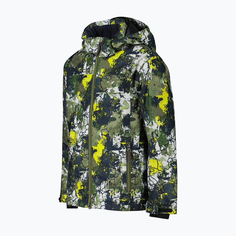 Detská lyžiarska bunda CMP 39W1924 olive/acido 3