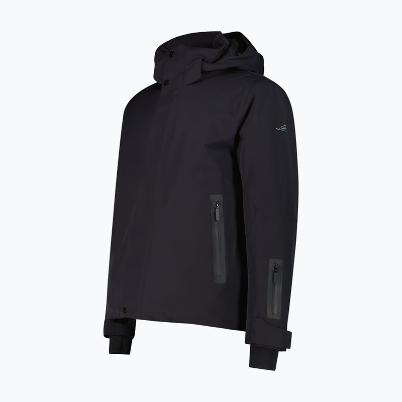 Pánska lyžiarska bunda CMP 36W0017 Zip Hood nero 3
