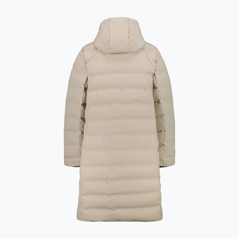 Dámsky zateplený dámsky  CMP 35K3676 Coat Fix Hood kaki 2