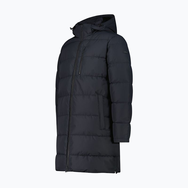 Pánsky zateplený kabát CMP 36K2247 Fix Hood Parka antracite 3