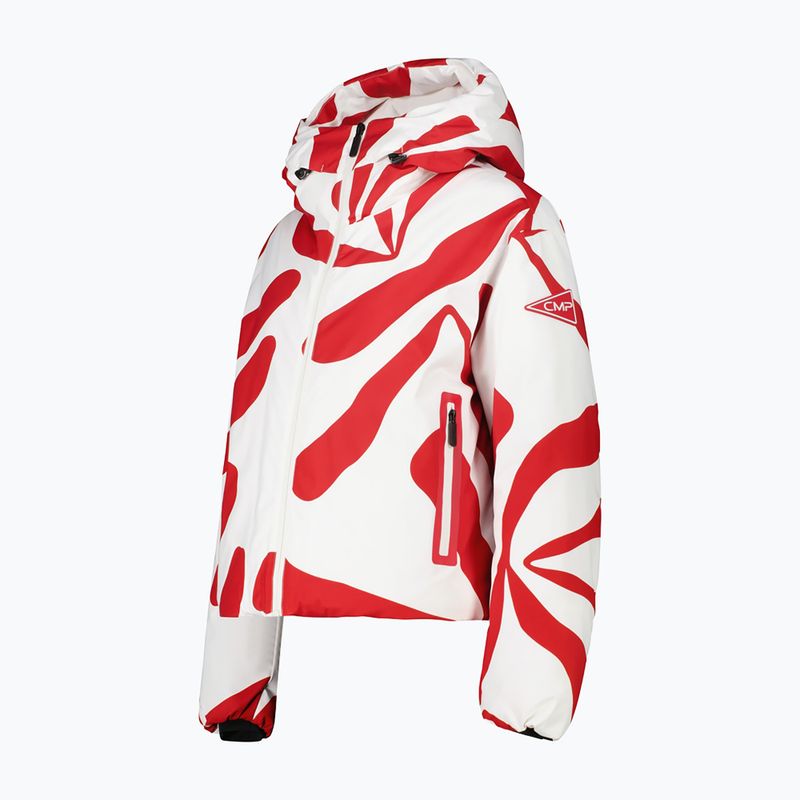 Dámska lyžiarska bunda CMP Fix Hood red/b.co gesso 3