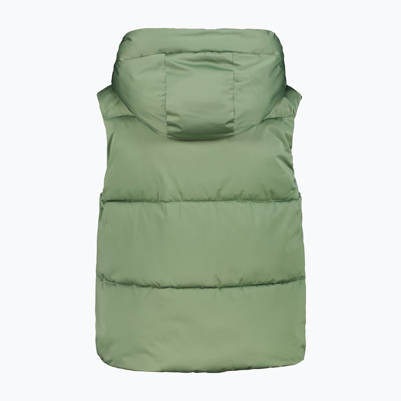 Dámska vesta CMP Fix Hood green tea 2