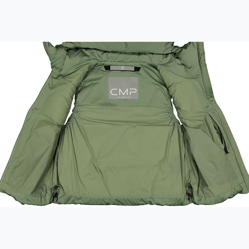 Dámska vesta CMP Fix Hood green tea 4