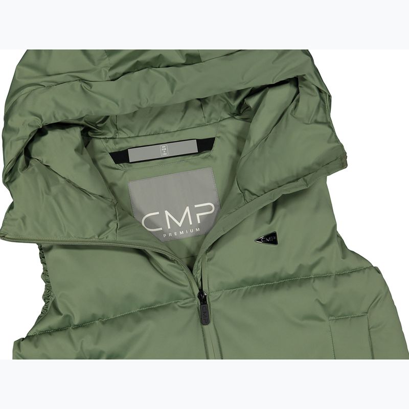 Dámska vesta CMP Fix Hood green tea 5