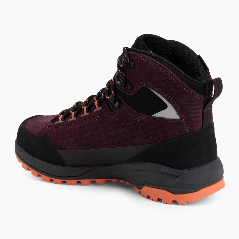 Dámske trekingové topánky CMP Vertyx Mid Waterproof blackberry/marigold 3