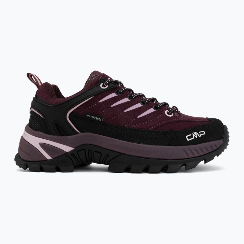 Dámske trekingové topánky CMP Rigel 2.0 Low Waterproof plum/soft pink 2