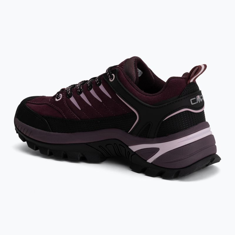 Dámske trekingové topánky CMP Rigel 2.0 Low Waterproof plum/soft pink 3