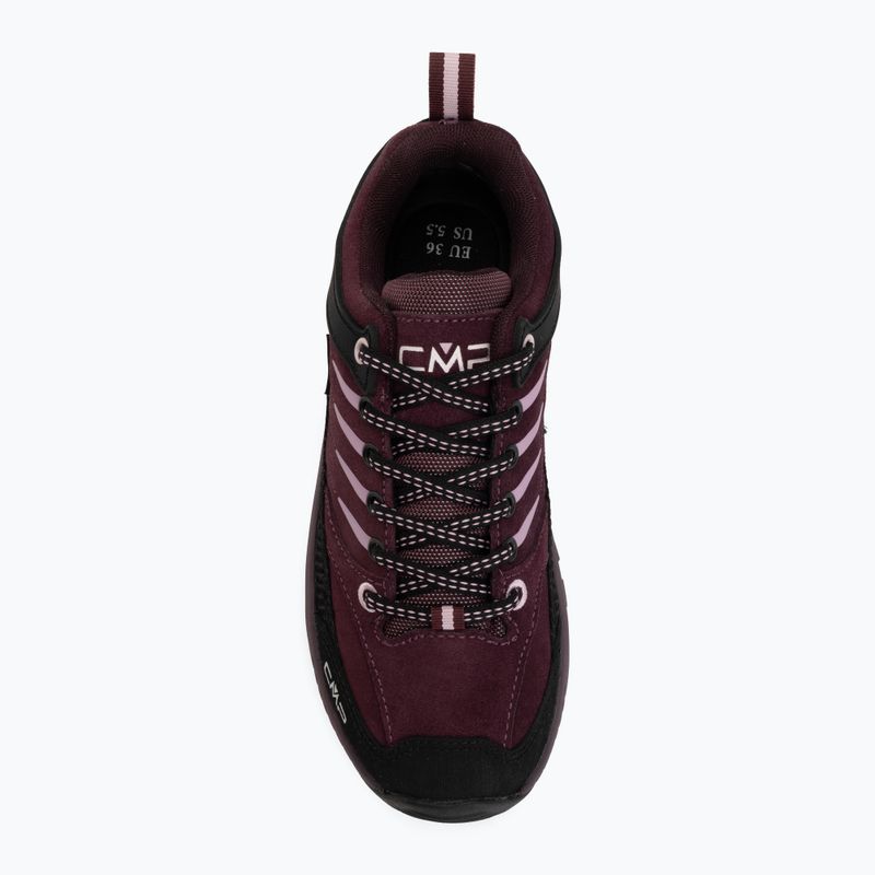 Dámske trekingové topánky CMP Rigel 2.0 Low Waterproof plum/soft pink 5