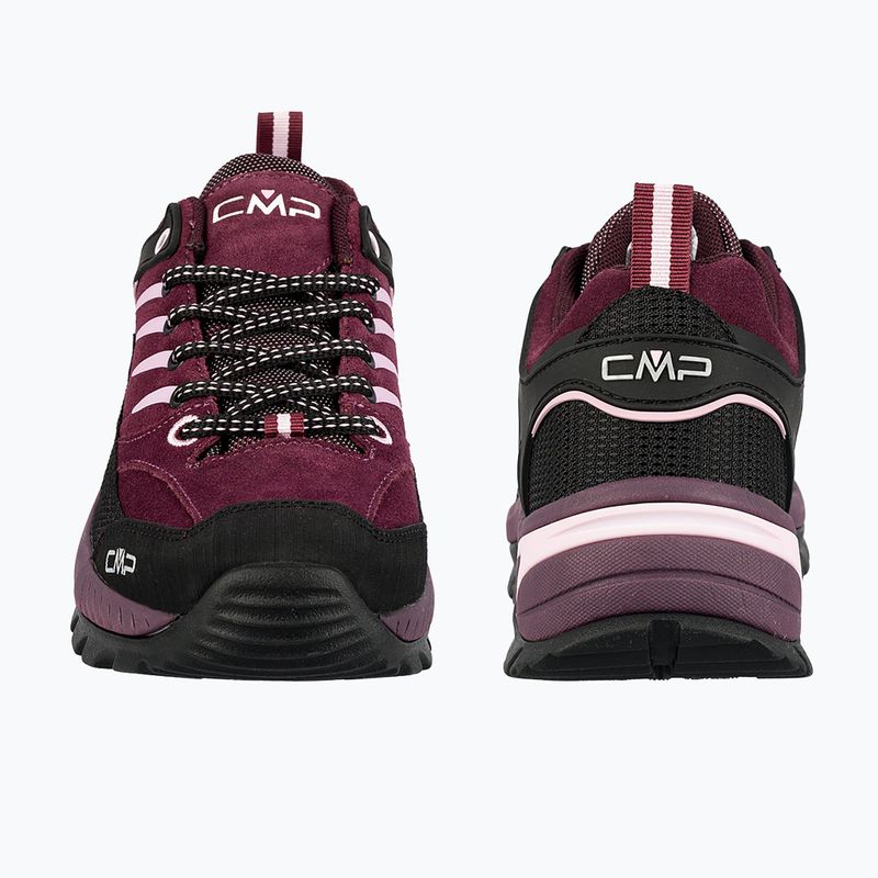 Dámske trekingové topánky CMP Rigel 2.0 Low Waterproof plum/soft pink 4