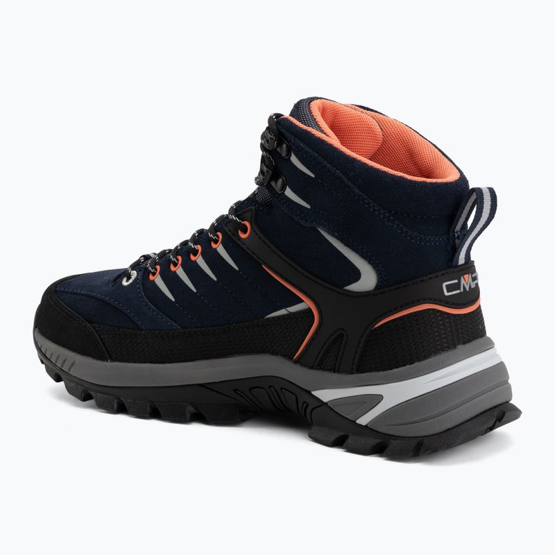 Dámske trekingové topánky CMP Rigel 2.0 Mid Waterproof b.blue/ghiaccio/marigold 3