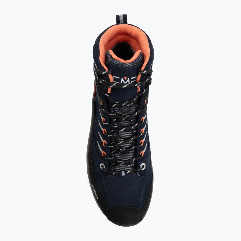 Dámske trekingové topánky CMP Rigel 2.0 Mid Waterproof b.blue/ghiaccio/marigold 5