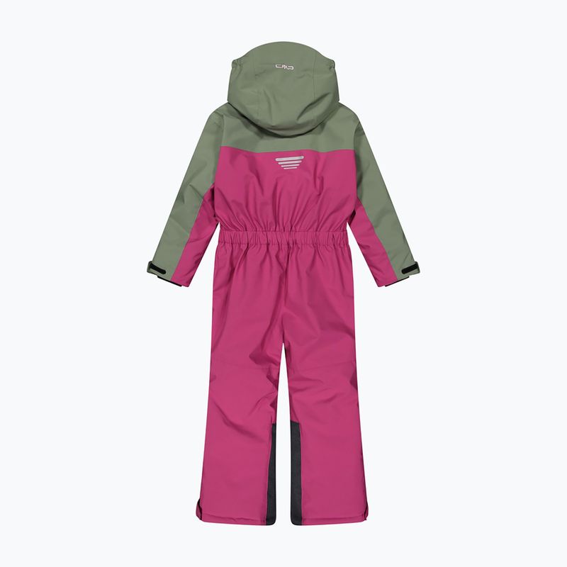 Detská lyžiarska kombinéza CMP 36W0784 Fix Hood amaranto 2