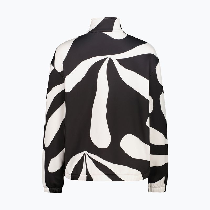 Dámska lyžiarska bunda CMP 36E0346 nero/b.co gesso 2