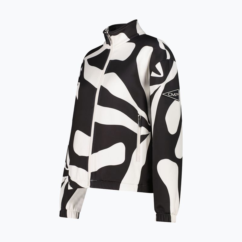 Dámska lyžiarska bunda CMP 36E0346 nero/b.co gesso 3