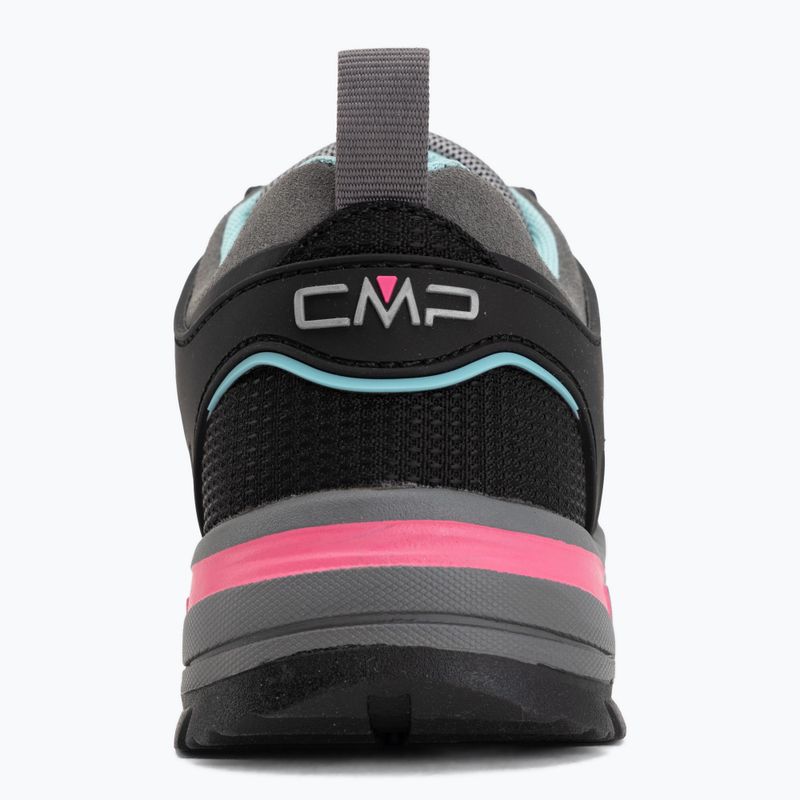 Detské turistické topánky CMP Rigel 2.0 Low Waterproof grey/acquarius/pink fluo 6