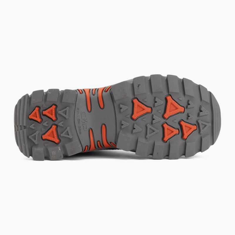 Detské turistické topánky CMP Rigel 2.0 Mid Waterproof grey/brick 4