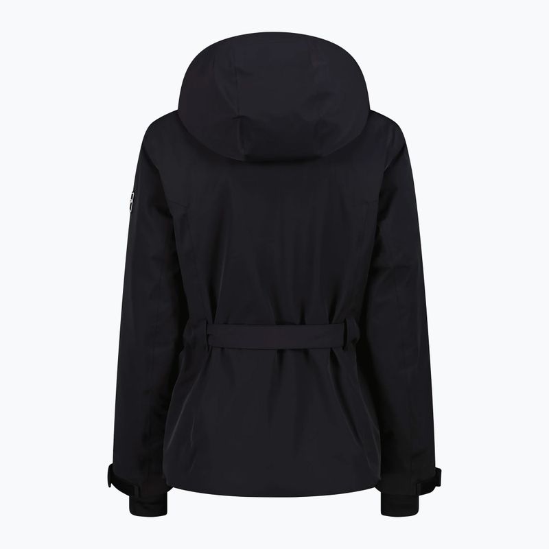Dámska lyžiarska bunda CMP 36W0106 Zip Hood nero 2