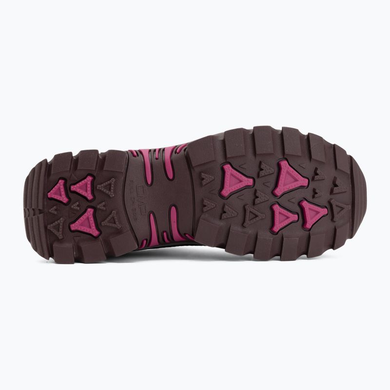 Detské turistické topánky CMP Rigel 2.0 Low Waterproof black berry/amaranto 4