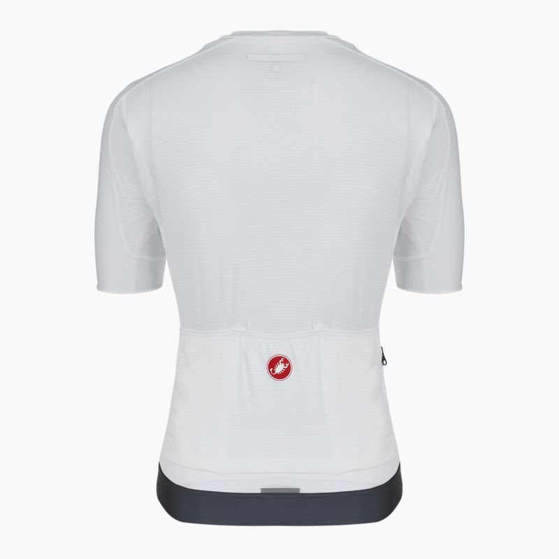 Dámsky cyklistický dres Castelli Espresso ivory/ dark gray 2