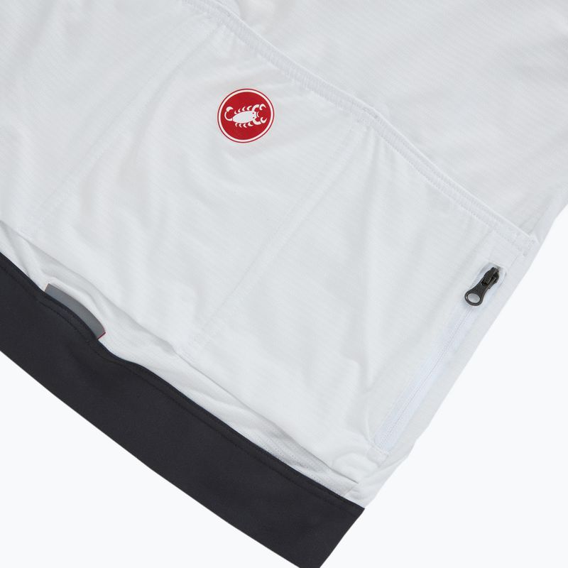 Dámsky cyklistický dres Castelli Espresso ivory/ dark gray 5